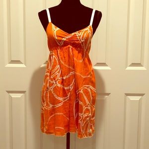 Orange Sundresss by Roxy Size Medium